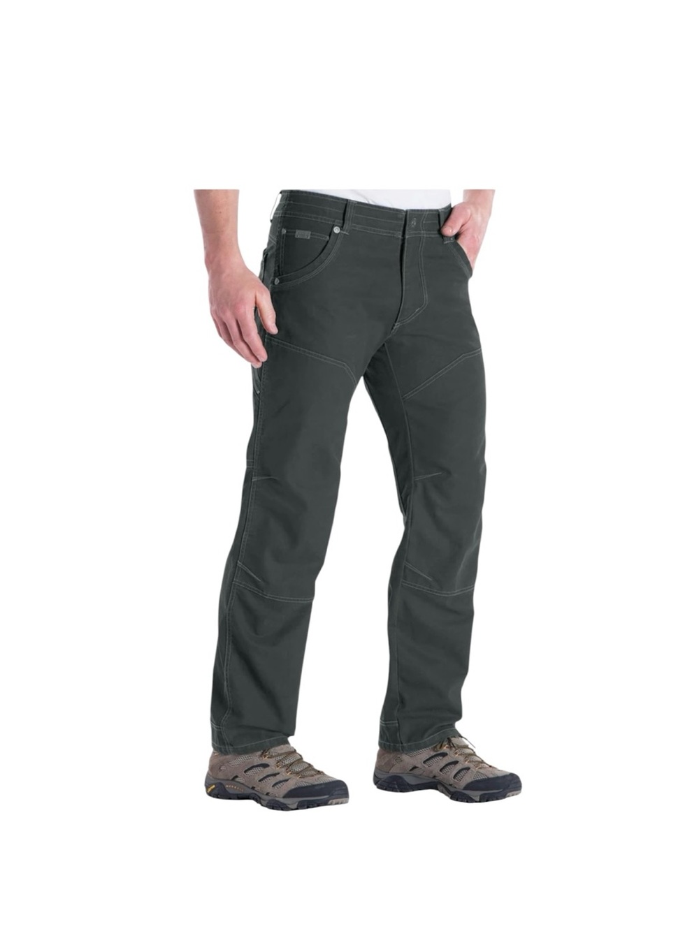 KUHL The Law Pants Men’s 42x34 Full Cut Dark Gray